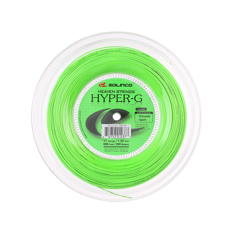 Solinco Hyper G Reel (660') Tennis String 1.20