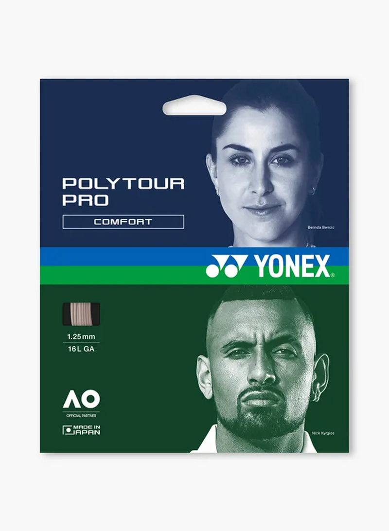 Yonex Poly Tour Pro 16L  Warm Grey 1/2 Set