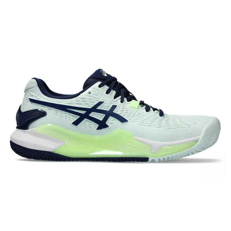 Asics Women s Gel Resolution 9 Clay 2024 9 Pale Mint Blue Expanse