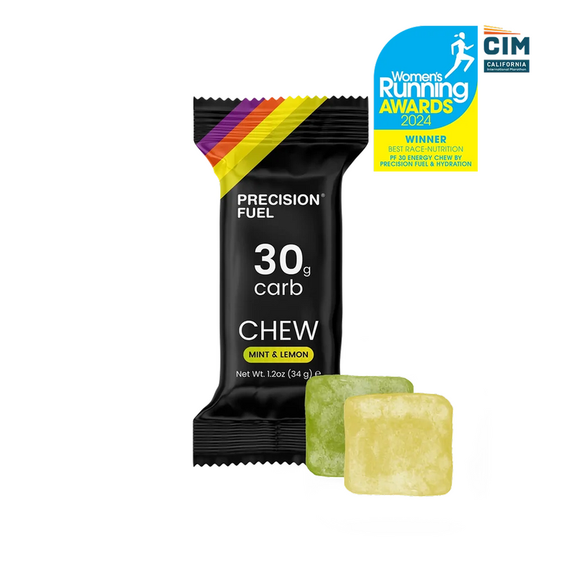 Precision Fuel 30 Chew Mint & Lemon Single