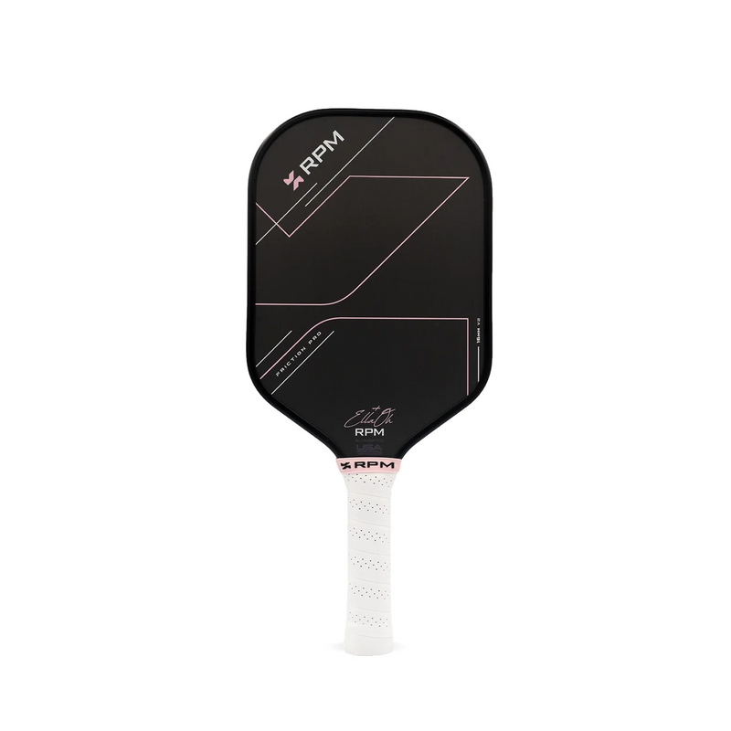 RPM Friction Pro V2 Ella Oh Pink 16mm Elongated Pickleball Paddle