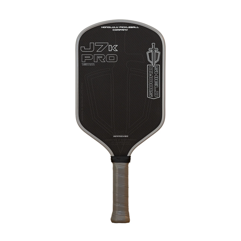 Honolulu Pickleball Company Sword & Shield J7K Pro 16mm Black