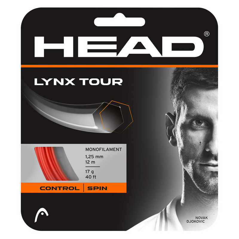 Head Lynx Tour 17 (1.25) Orange 1/2 Set