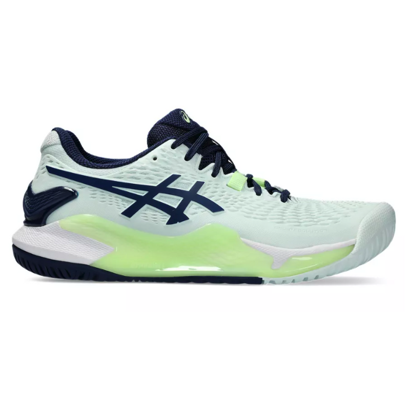 Asics women's gel-resolution 8 wide tennis shoes sales white and peacoat
