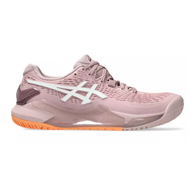 ASICS GEL RESOLUTION 9 11 Pearl Pink Sun Coral