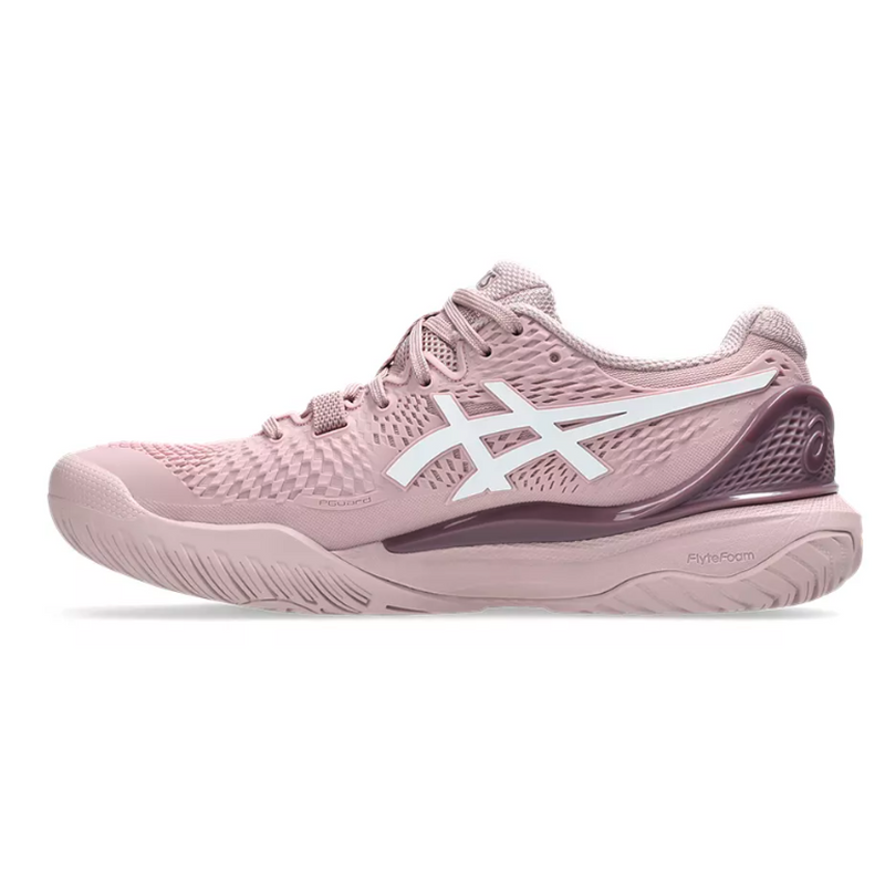 Asics Gel Resolution 9 White/Silver Women's Shoes