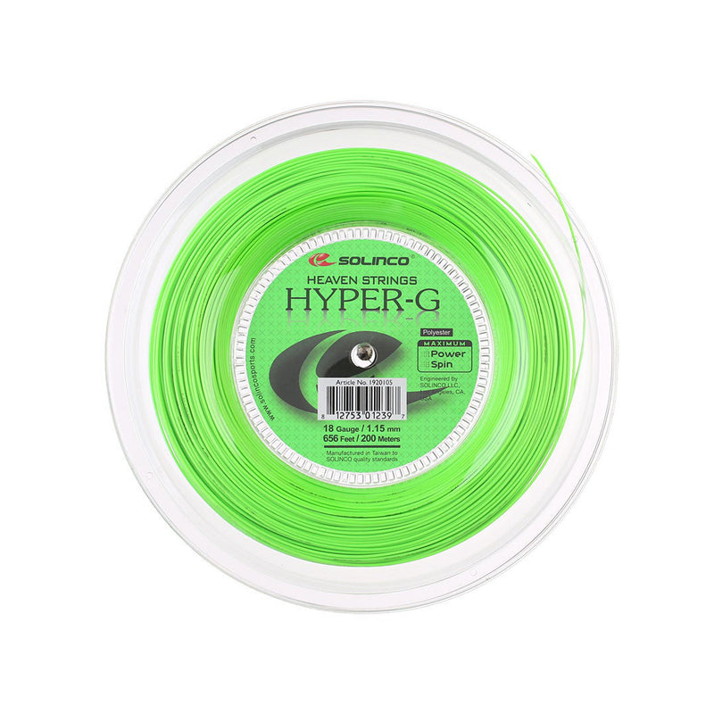 Solinco Hyper G Reel (660') Tennis String 1.15