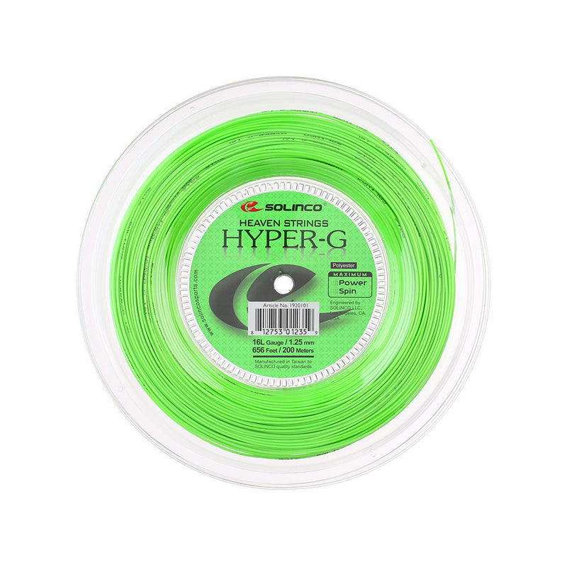 Solinco Hyper G Reel (660') Tennis String 1.25