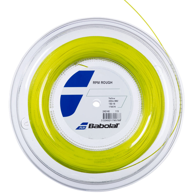 Babolat RPM Blast Rough Reel (660') Yellow