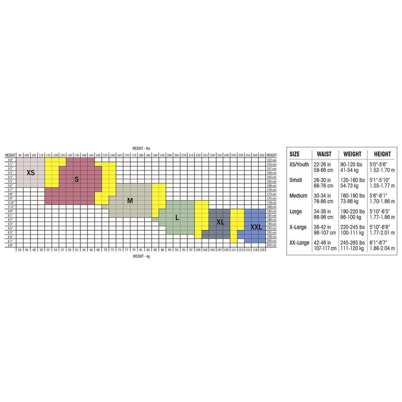 Size Chart WE BK