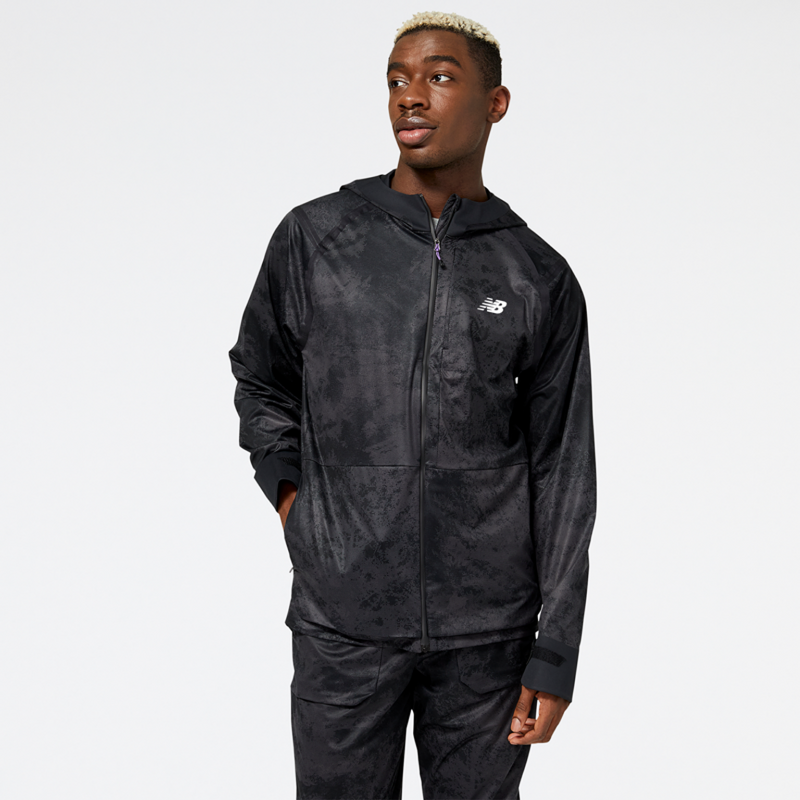 New Balance Mens All Terrain Waterproof Running Jacket