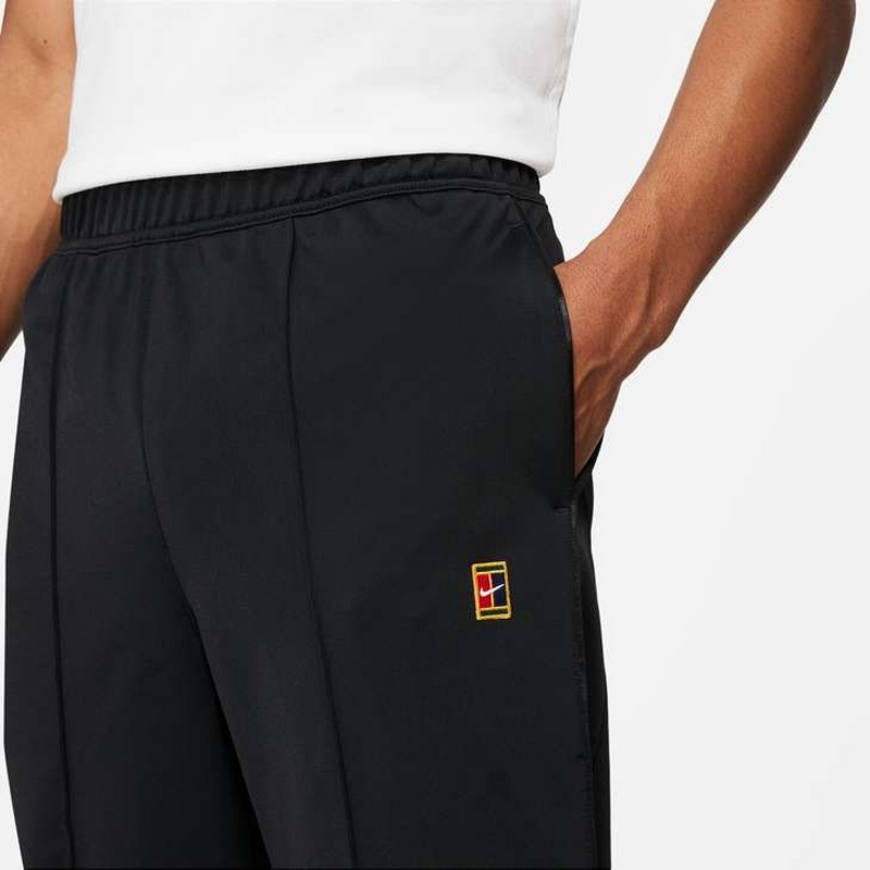 Nike Court Dri-FIT Heritage Tennis Pants White/Black Size Med