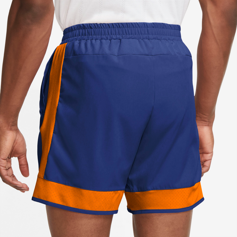 Nike blue sales and orange shorts