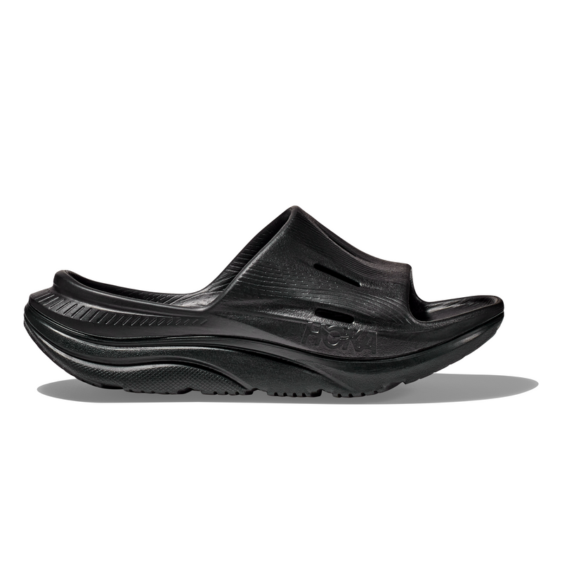 Hoka Ora Recovery Slide 3 Black Black