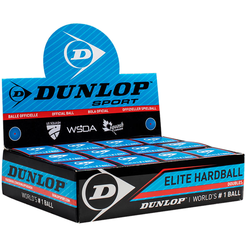 Dunlop Elite Doubles Hardball Case (12 Balls)