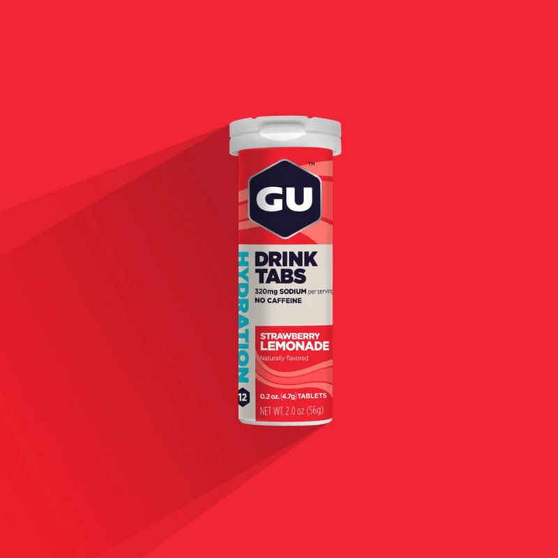 GU Electrolyte Drink Tablets Strawberry Lemonade