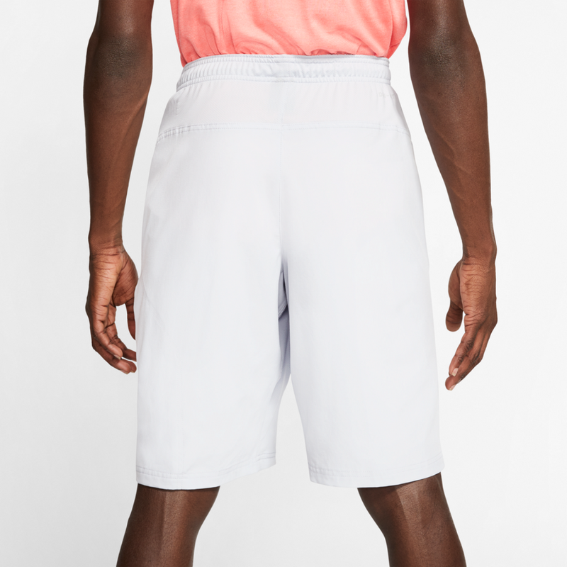 Nike Boys' Court Flex Ace Shorts (White/Black)