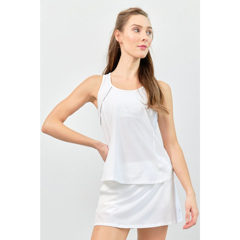 W Flutter Tank white/spice A1