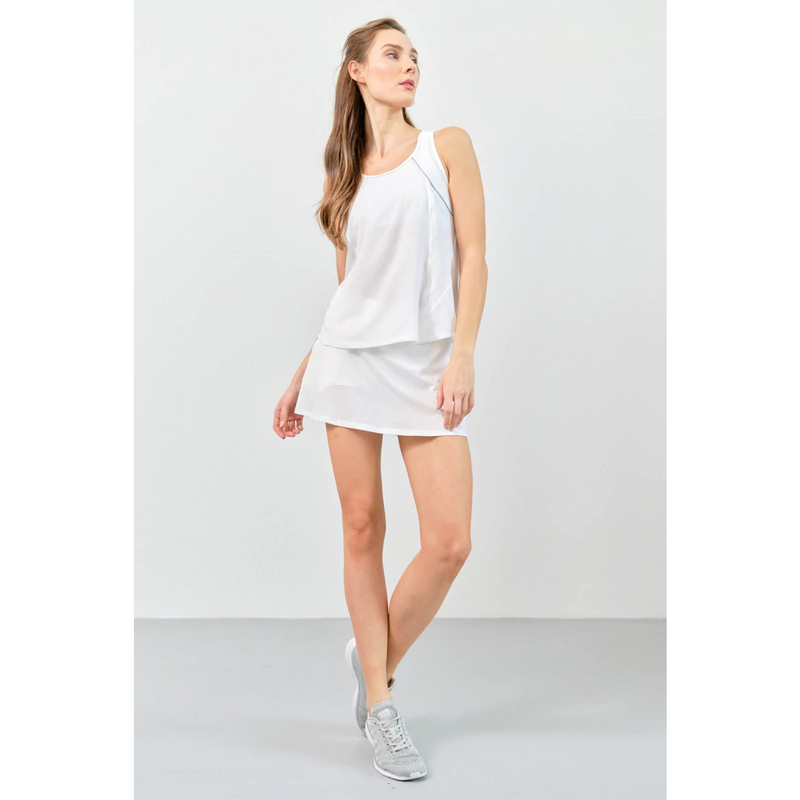 W Flutter Tank white/spice C3