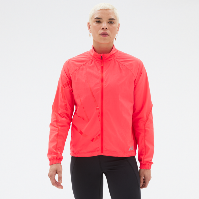 W Printed Impact Run Jacket ERE A1